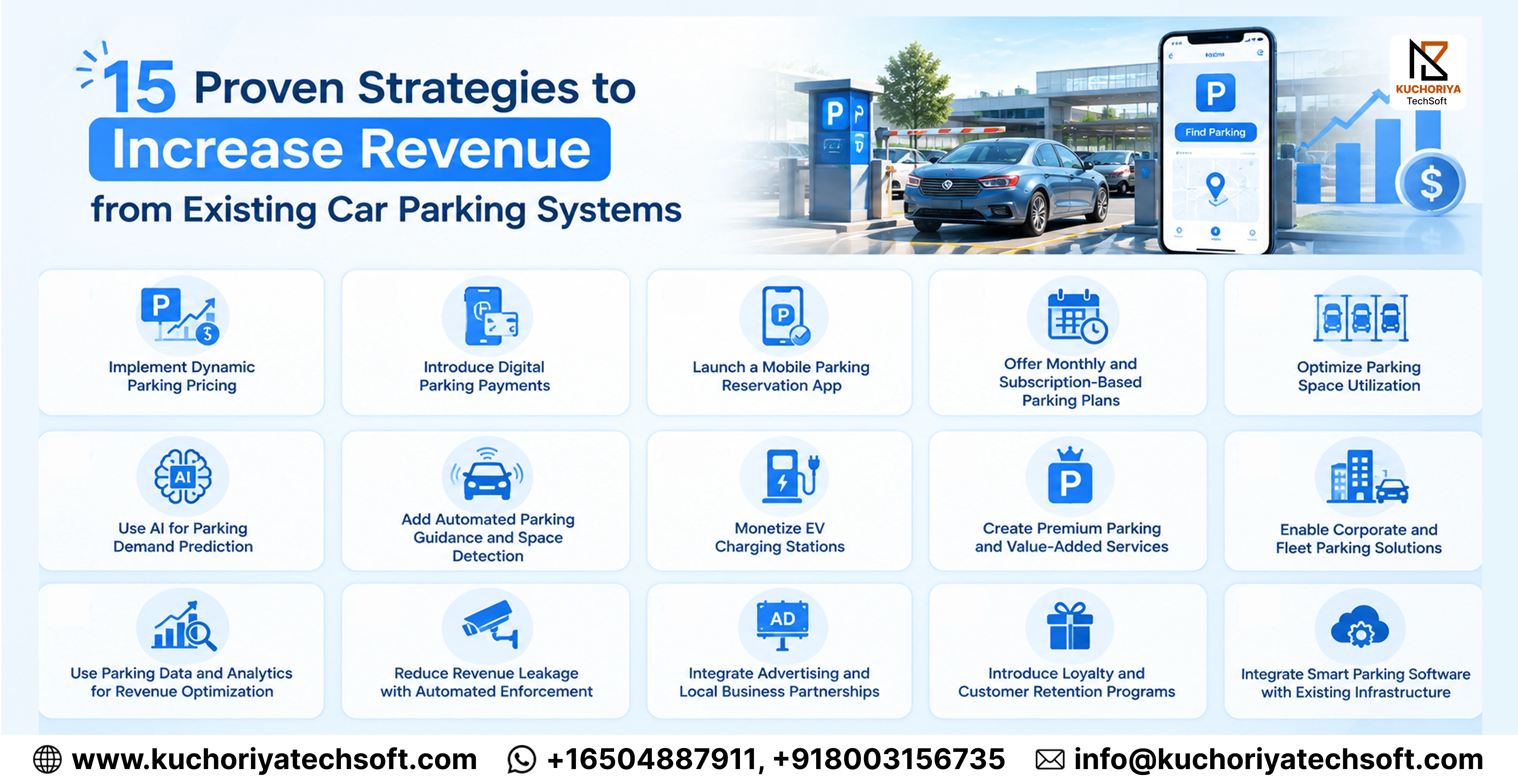 15 Proven Strategies to Increase Revenue from Existing Car Parking Systems