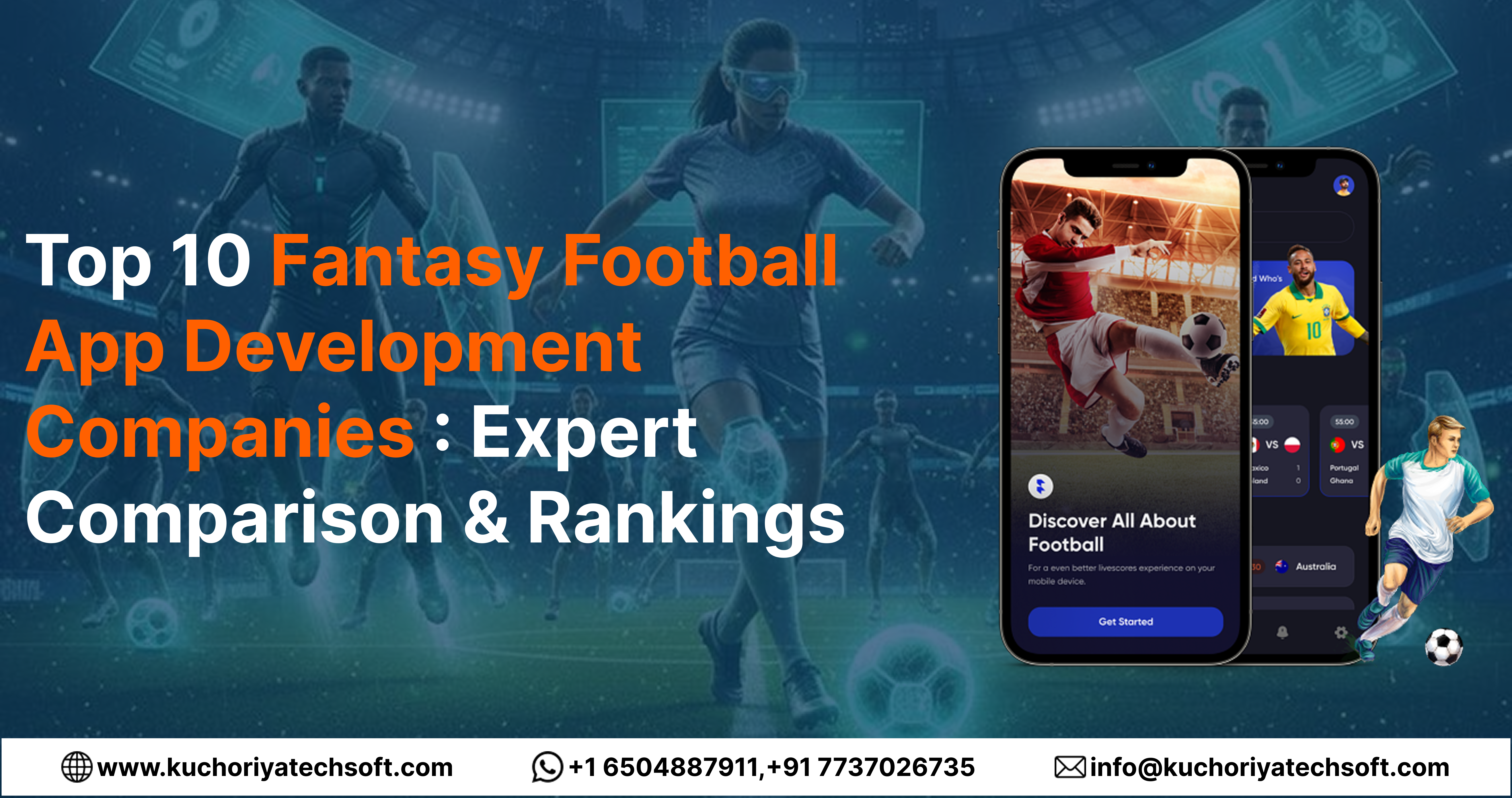 Top 10 Fantasy Football App Development Companies in 2026: Expert Comparison & Rankings