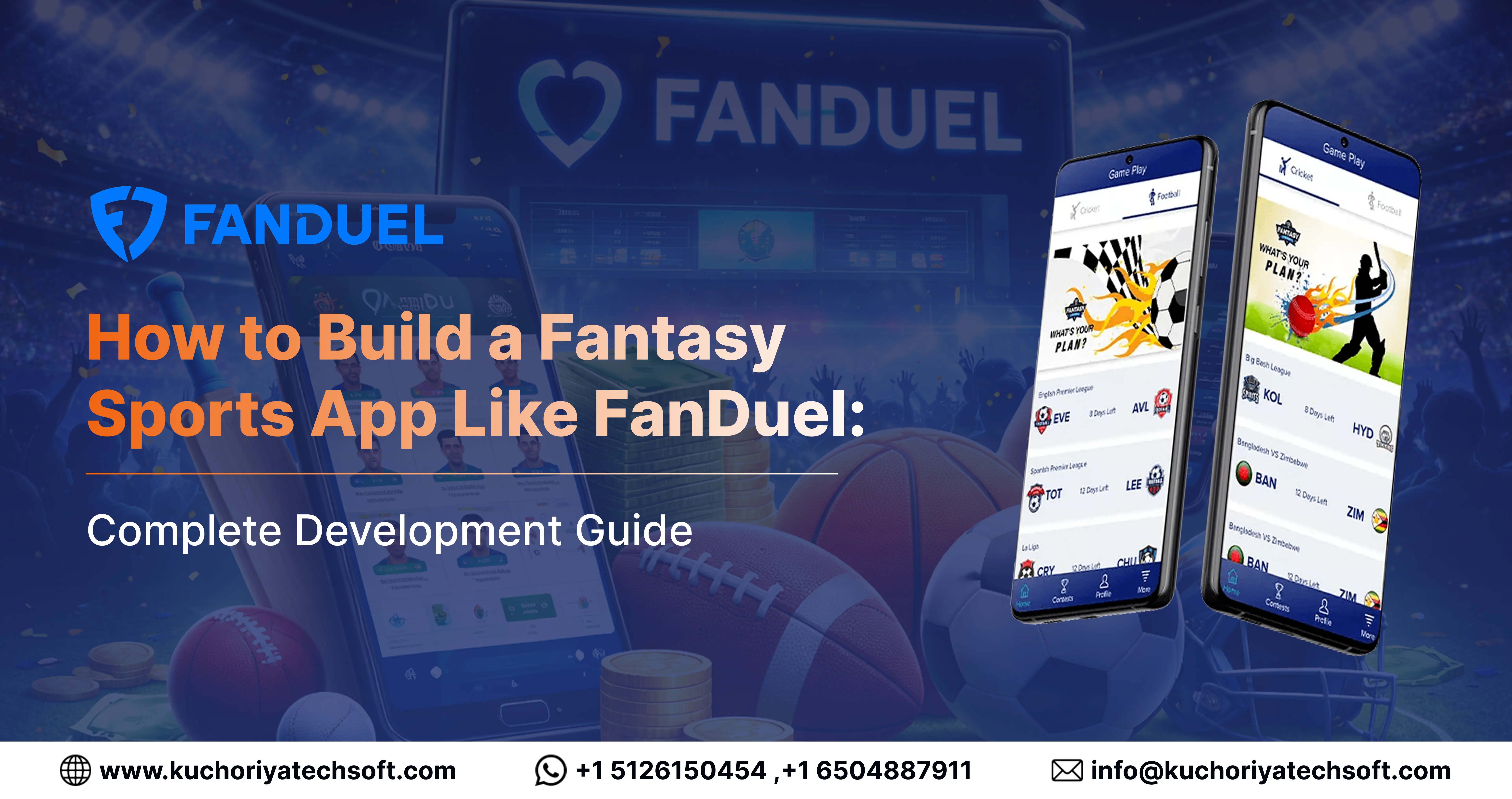 How to Build a Fantasy Sports App Like FanDuel: Complete Development Guide (2026)