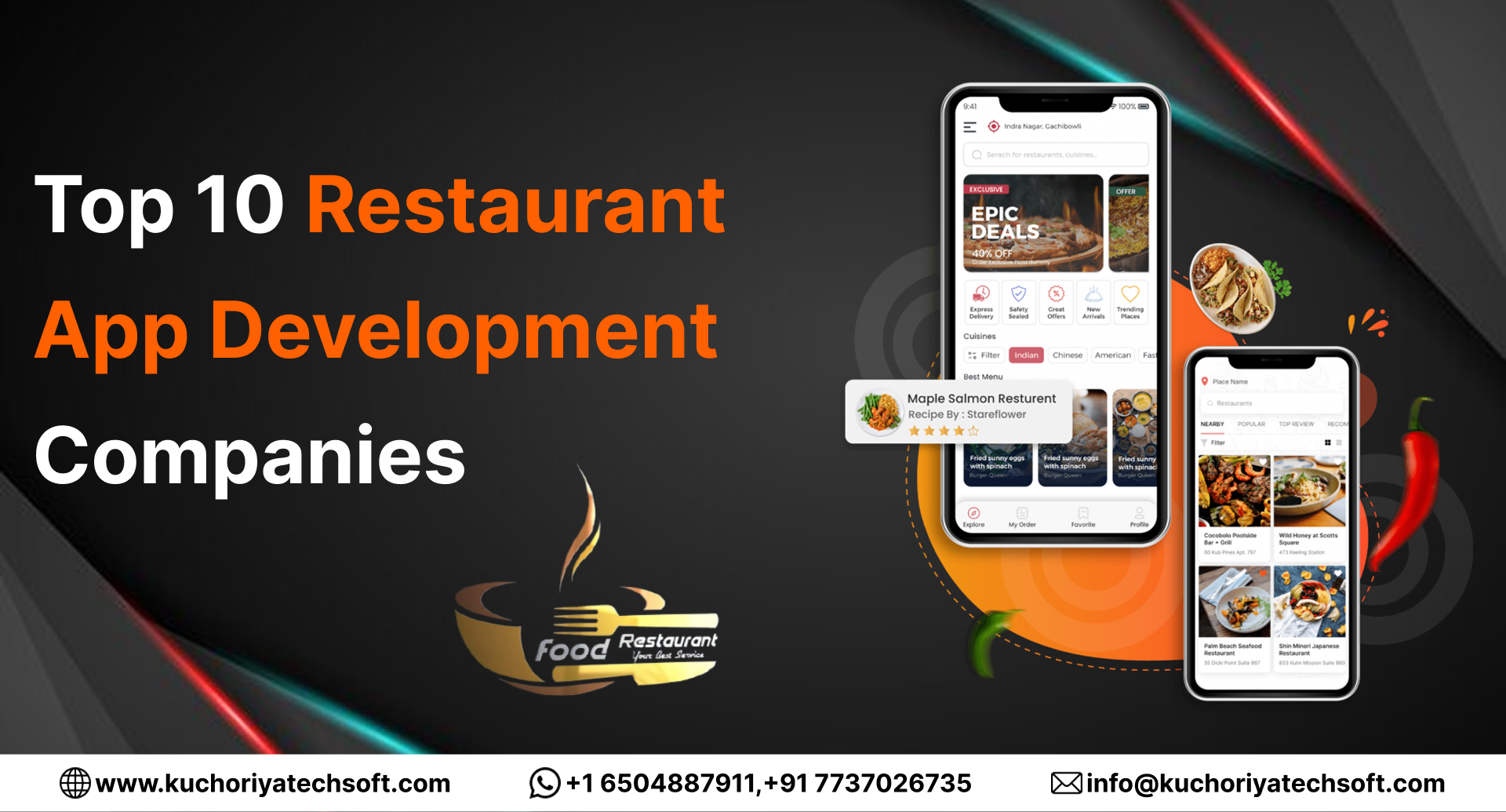 Top 10 Restaurant App Development Companies