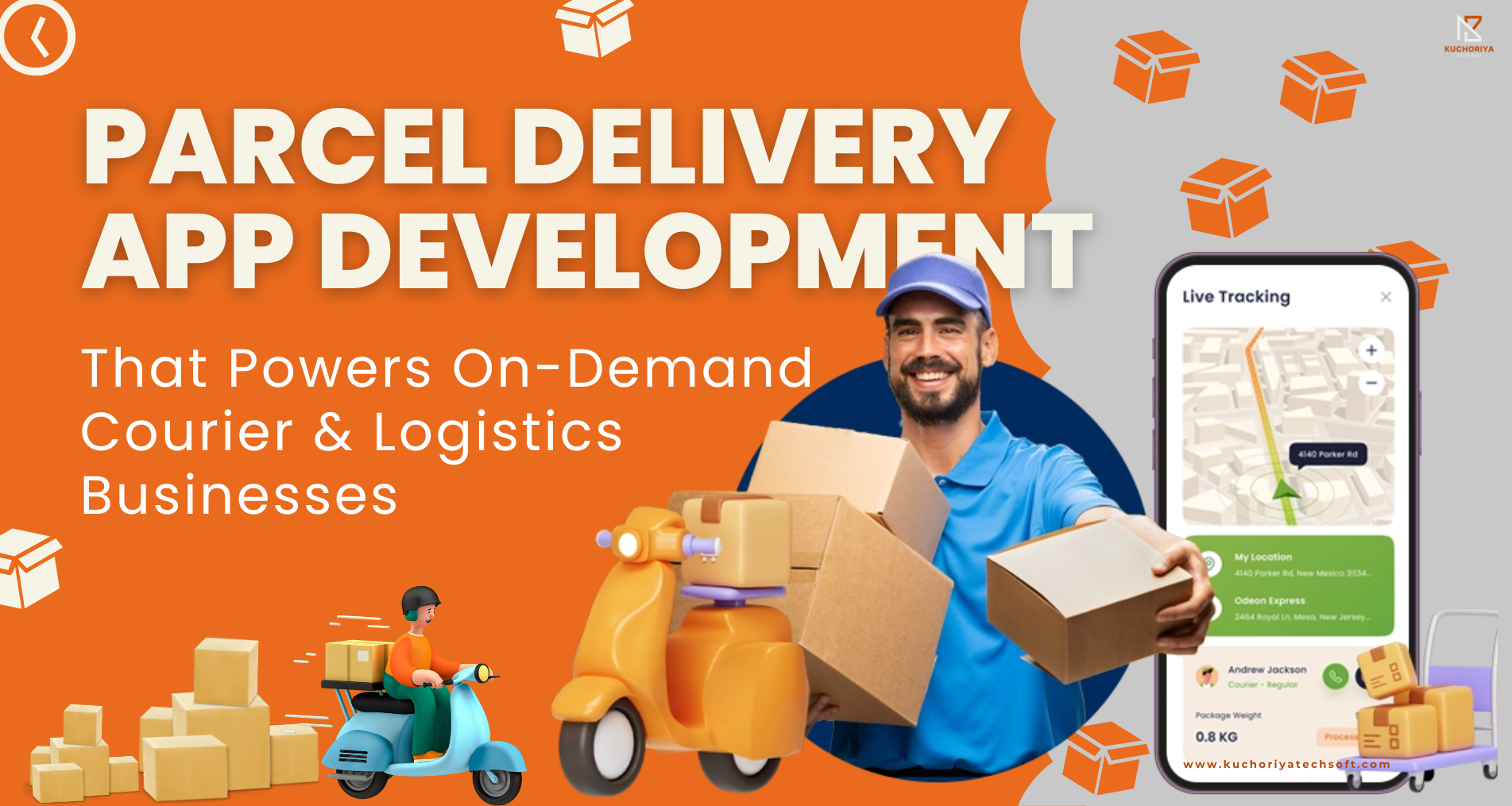 Parcel Delivery App Development That Powers On-Demand Courier & Logistics Businesses